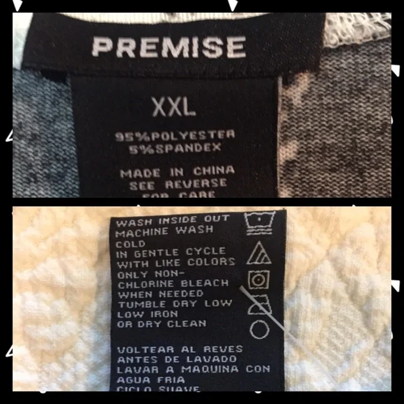 New Premise Tunic Long Sleeve Top XXL - Picture 2 of 5